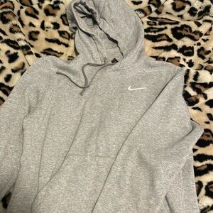 grey nike hoodie